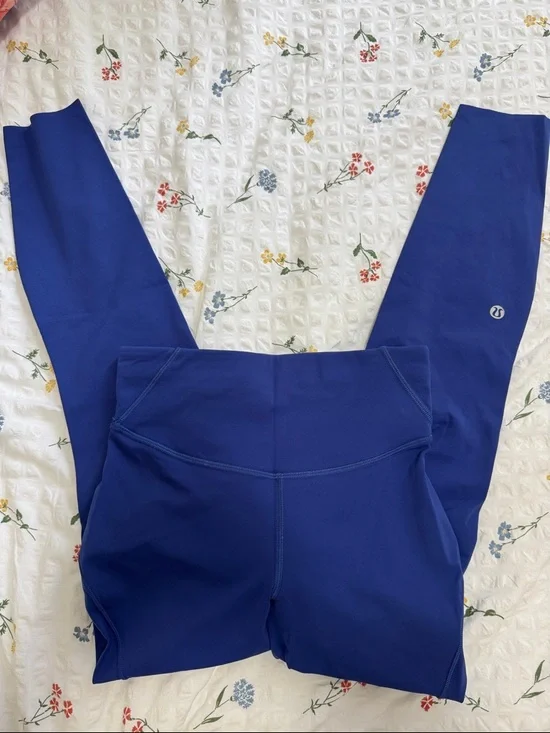 Wunder Under Blue 25” Leggings - Picture 2 of 5